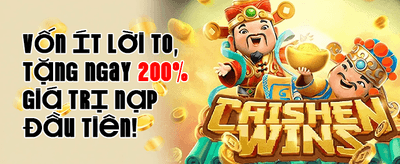 Thưởng Chào Mừng 100% Lần Nạp Đầu promotion